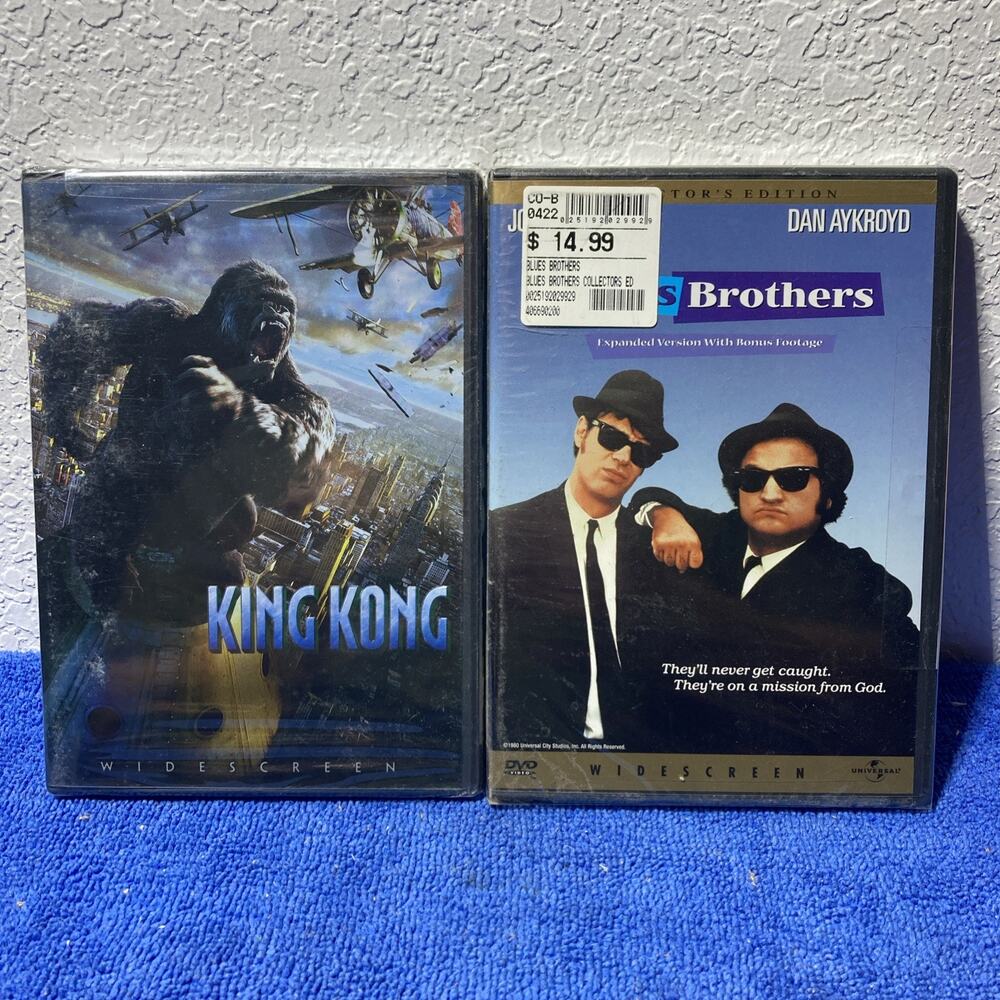 King Kong And Blues Brothers DVDs
